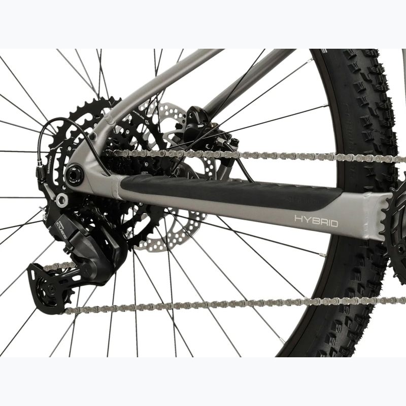 Elektrinis dviratis KROSS Influx Hyb 2.0 29 el. 600 Wh silver/black/matte 8