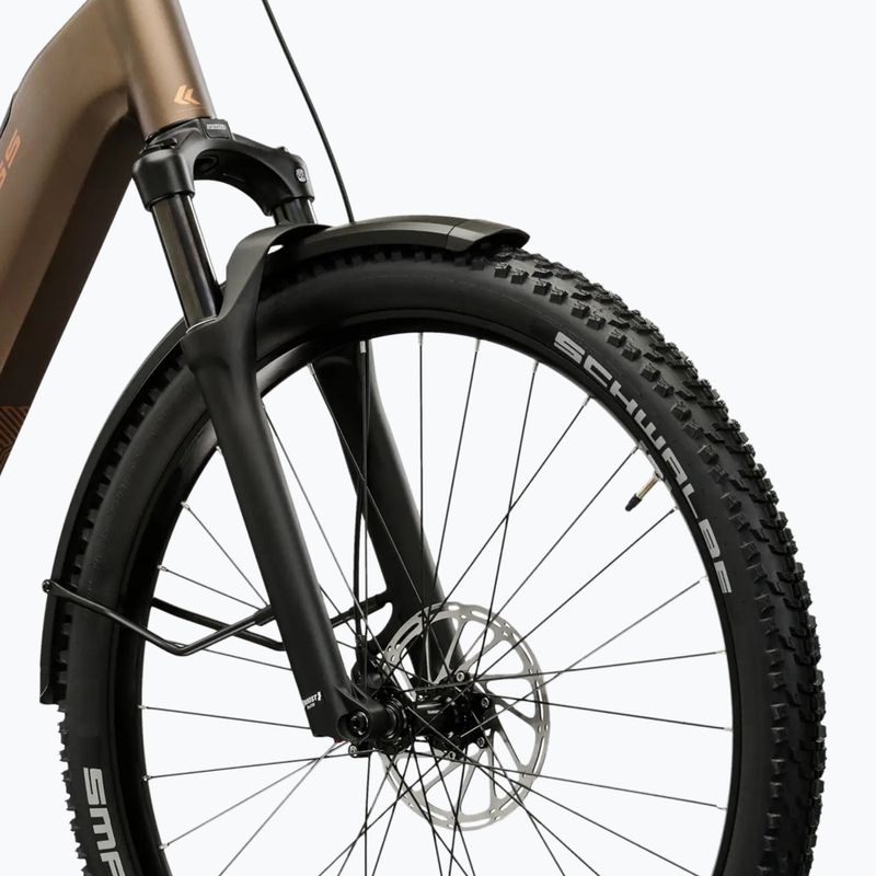 Elektrinis dviratis KROSS Influx Suv Hybrid 4.0 800 29 electric gray/copper/matte 6