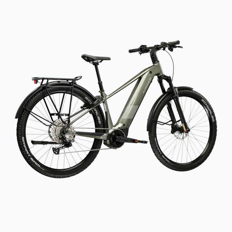 Elektrinis dviratis KROSS Influx Suv Hybrid 4.0 800 29 electric graphite/beige/gloss 3