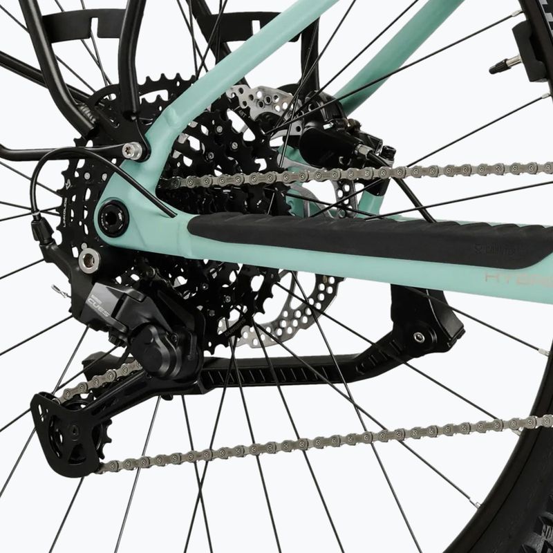 Elektrinis dviratis KROSS Influx Suv Hybrid 3.0 29 el. 800 Wh green/green/matte 8