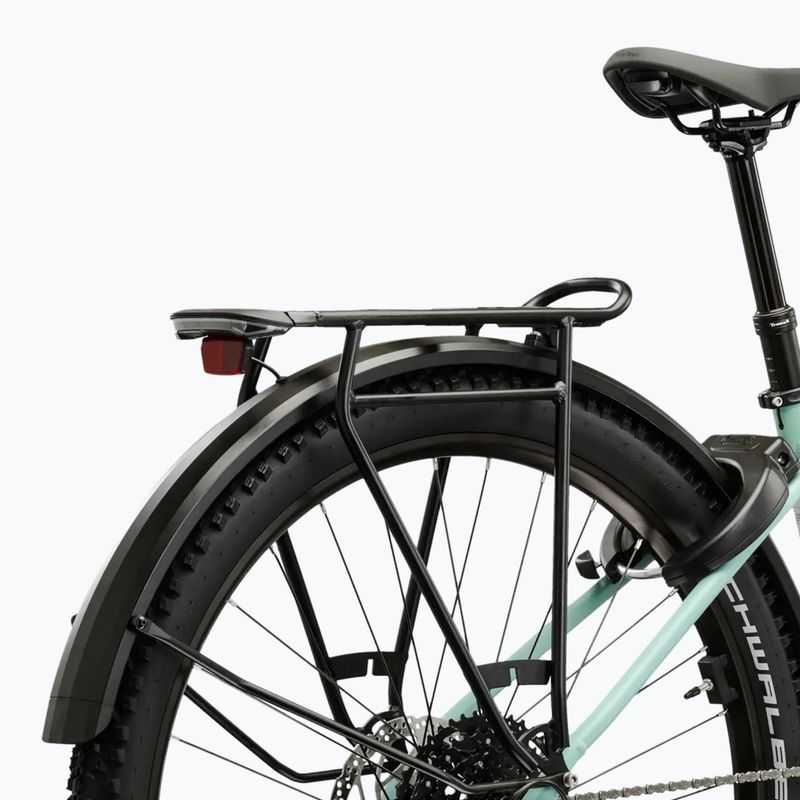 Elektrinis dviratis KROSS Influx Suv Hybrid 3.0 29 el. 800 Wh green/green/matte 14