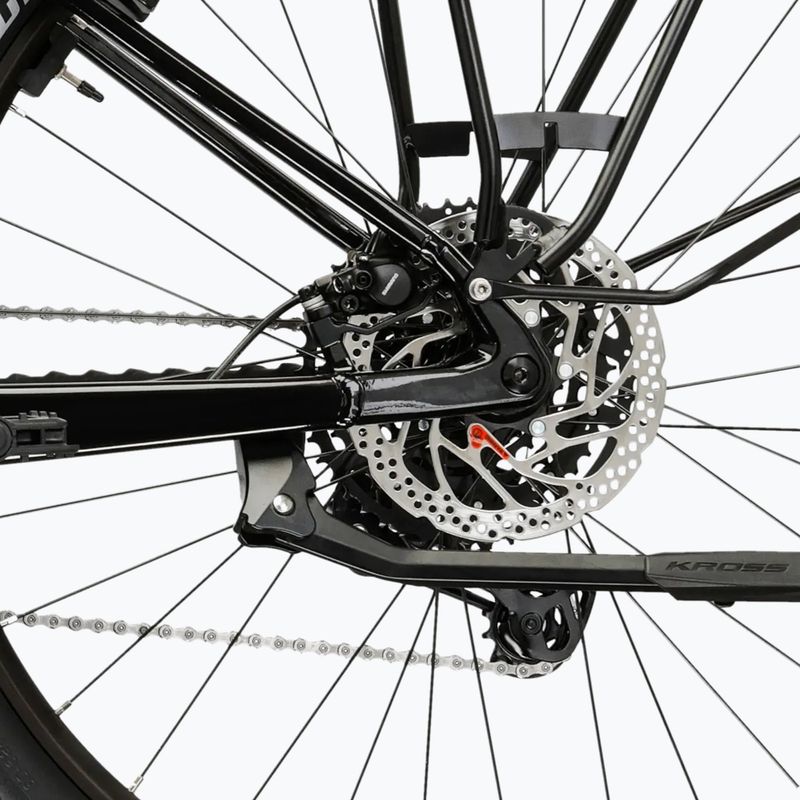 Elektrinis dviratis KROSS Influx Suv Hybrid 3.0 29 el. 800 Wh black/silver/gloss 11