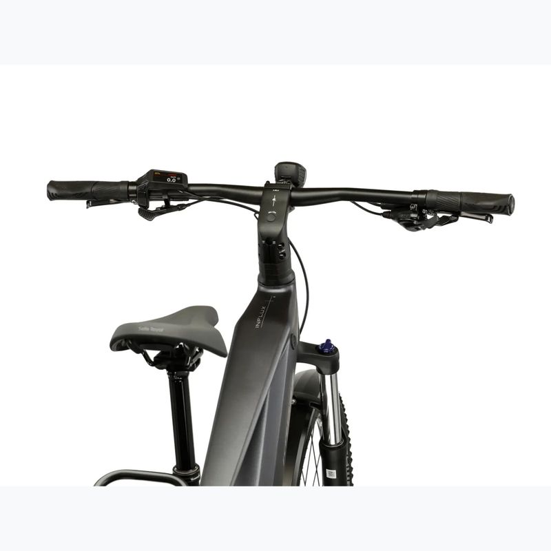 Elektrinis dviratis KROSS Influx Suv Hybrid 3.0 29 el. 800 Wh graphite/silver/matte 5