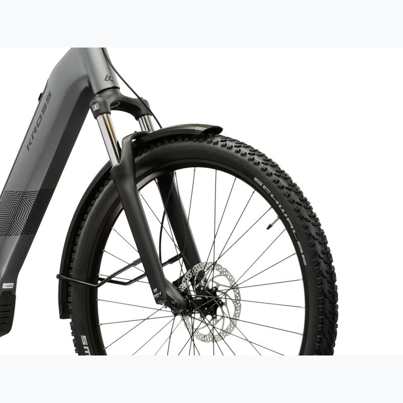 Elektrinis dviratis KROSS Influx Suv Hybrid 2.0 600 29 electric grey/black/matte 6