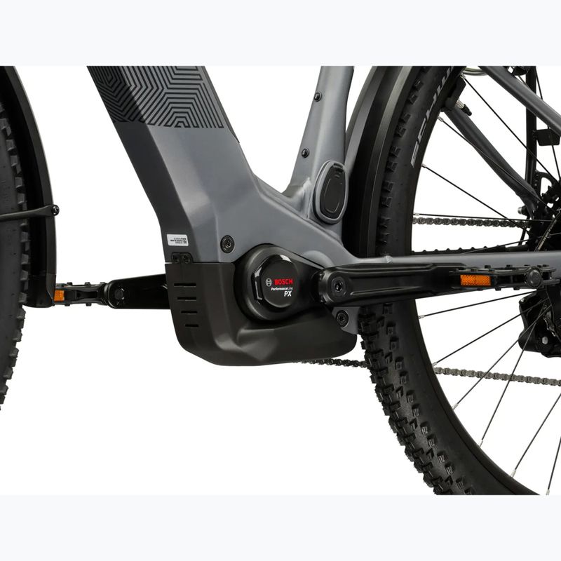 Elektrinis dviratis KROSS Influx Suv Hybrid 2.0 600 29 electric grey/black/matte 10