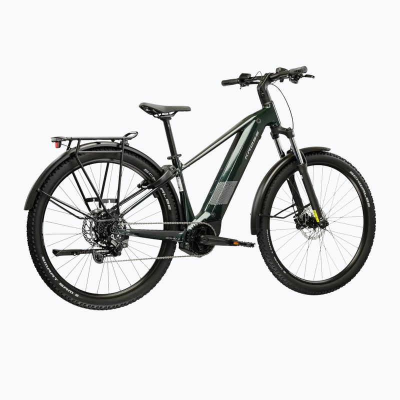 Elektrinis dviratis KROSS Influx Suv Hybrid 2.0 600Wh green/silver/gloss 3