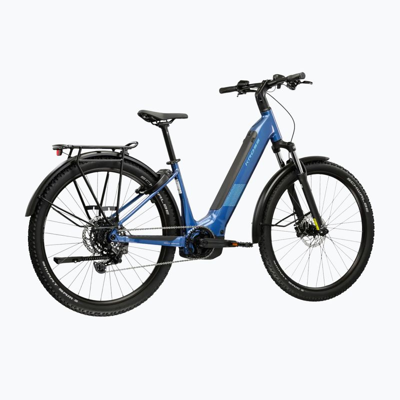 Elektrinis dviratis KROSS Influx Suv Hybrid 2.0 600 29 el. blue/light blue/gloss 3