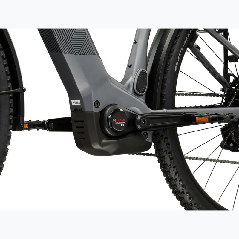 Elektrinis dviratis KROSS Influx Suv Hybrid 2.0 600Wh LS 29" grey/black/matte 10