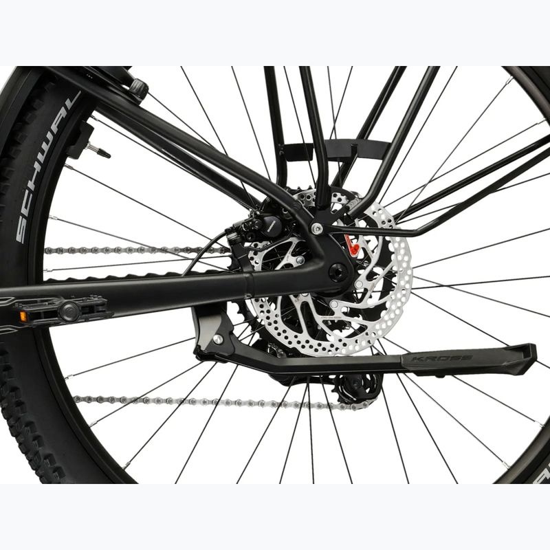 Elektrinis dviratis KROSS Influx Suv Hybrid 2.0 600 29 electric black/silver/matte 11