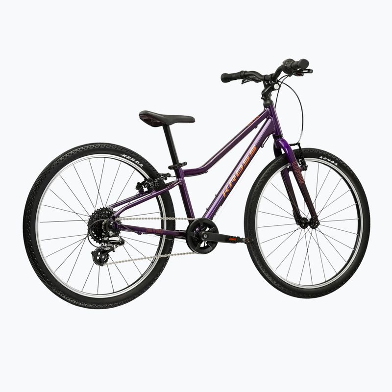 Vaikiškas dviratis KROSS Liftie 24 purple/copper/gloss 3