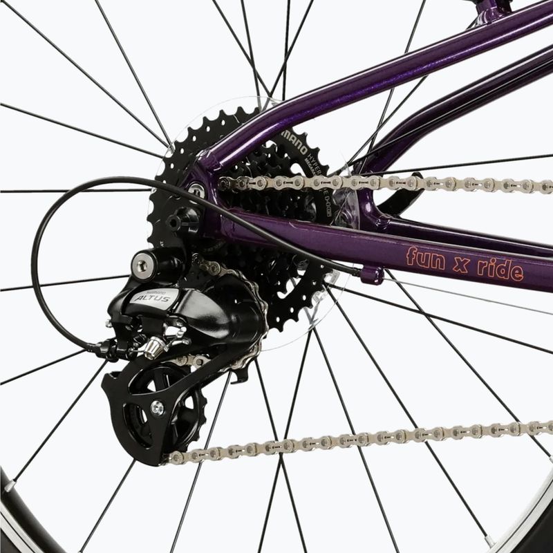 Vaikiškas dviratis KROSS Liftie 24 purple/copper/gloss 7