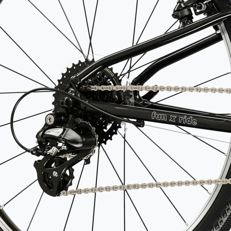 Vaikiškas dviratis KROSS Liftie 24 black/silver/gloss 7