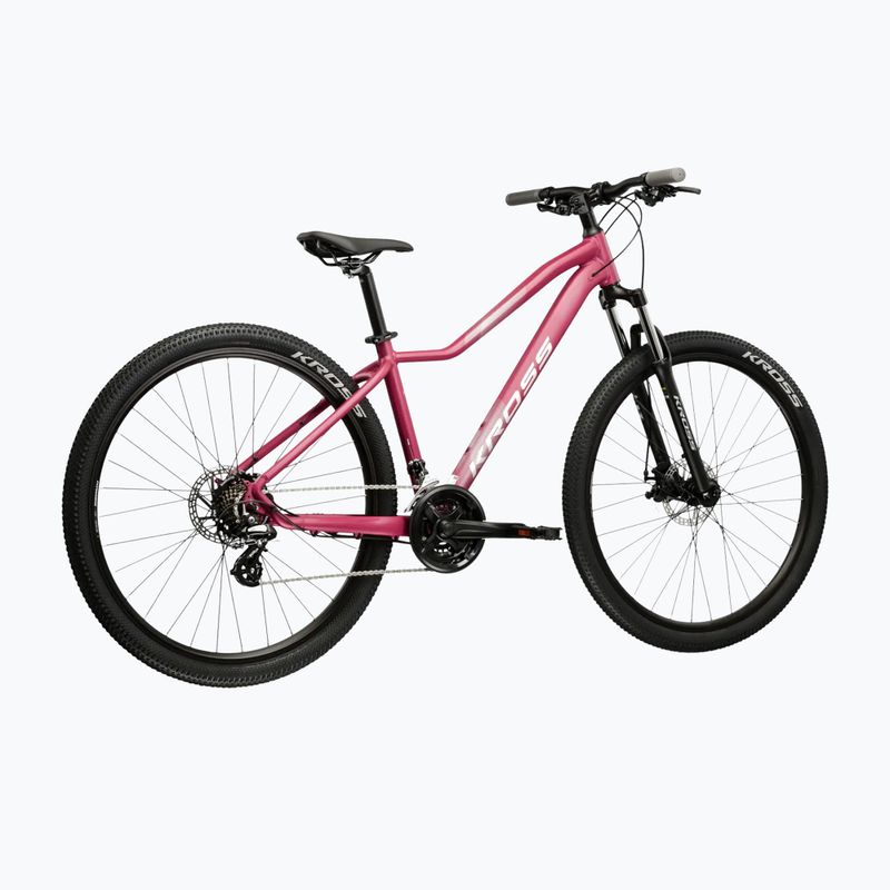 Moteriškas kalnų dviratis KROSS Lea 2.0 In 27.5 pink/silver/matte 3