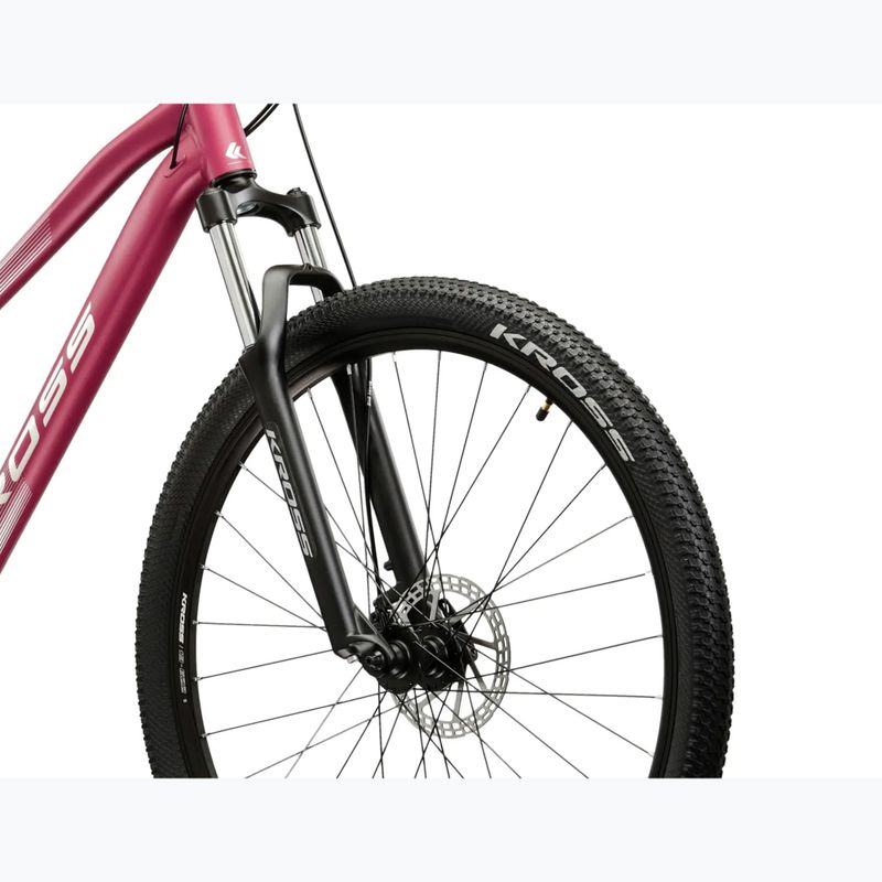 Moteriškas kalnų dviratis KROSS Lea 2.0 In 27.5 pink/silver/matte 5