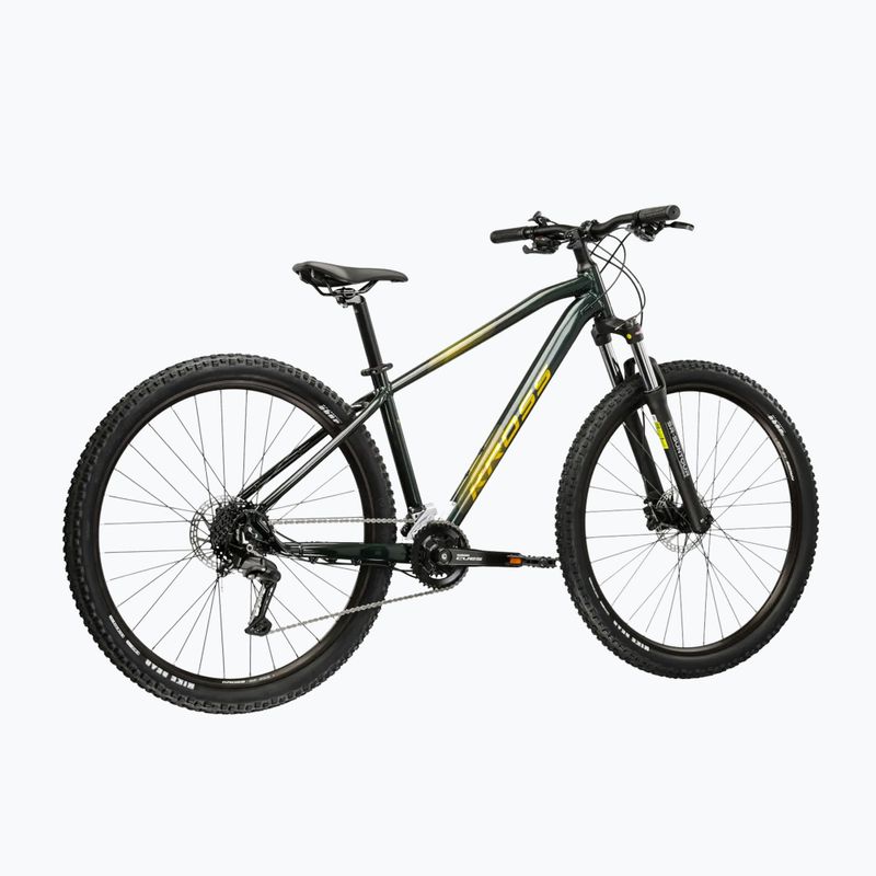 Kalnų dviratis KROSS Hexagon 5.0 29" green/green/gloss 3