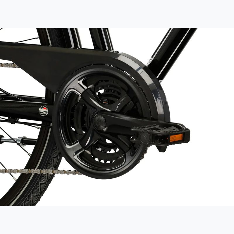 Žygio dviratis KROSS Trans 3.0 black/grey/gloss 8