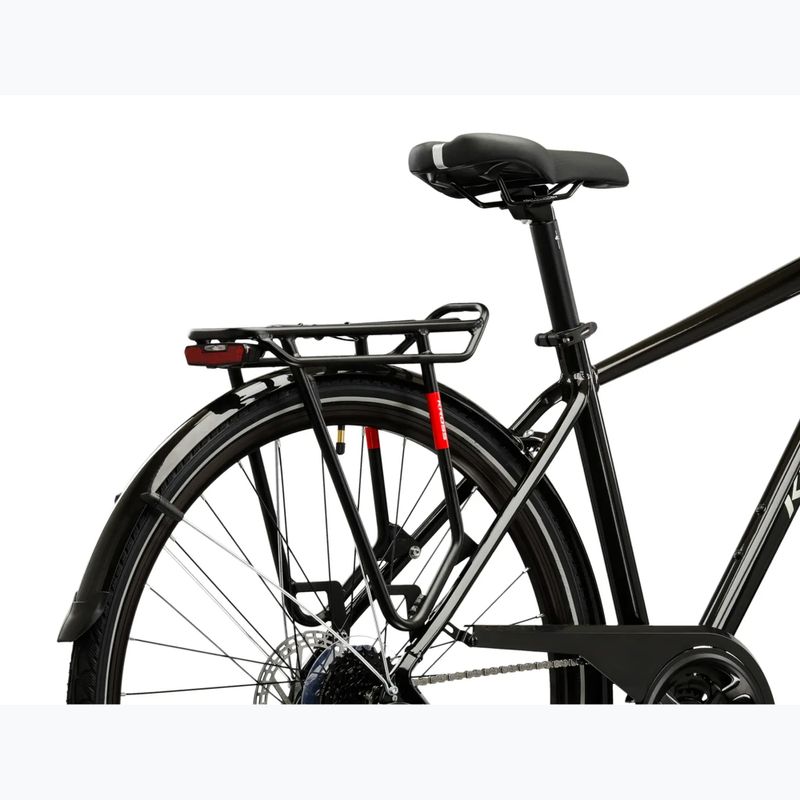 Žygio dviratis KROSS Trans 3.0 black/grey/gloss 9