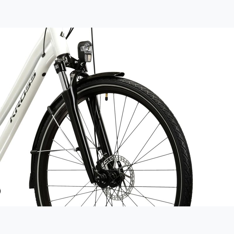 Moteriškas žygio dviratis KROSS Trans 3.0 In pearl/black/gloss 5