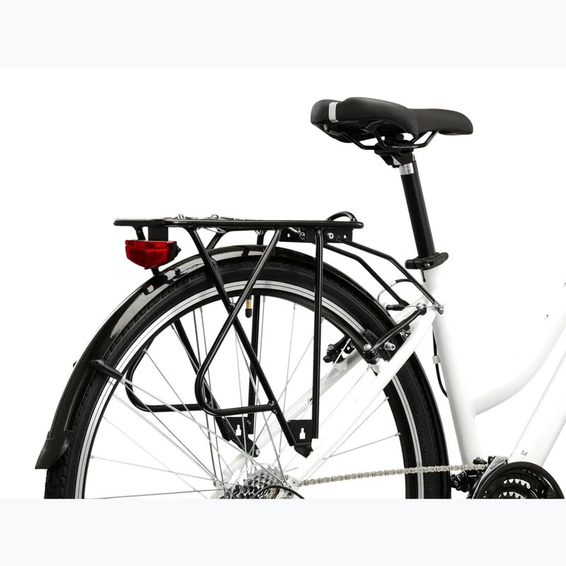 Moteriškas žygio dviratis KROSS Trans 1.0 In white/grey/gloss 8