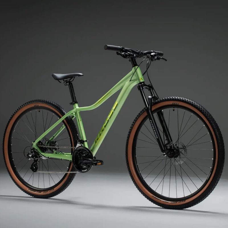 Moteriškas kalnų dviratis KROSS Lea X200 W 29 green/green/matte 10