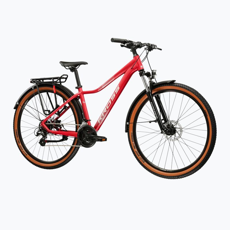 Moteriškas kalnų dviratis KROSS Lea X200 Eq W 29 pink/silver/matte 2
