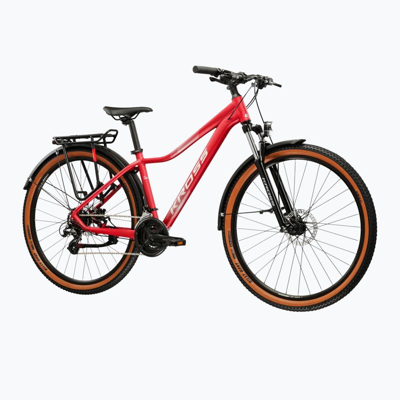 Moteriškas kalnų dviratis KROSS Lea X200 Eq W 27.5 pink/silver/matte 2