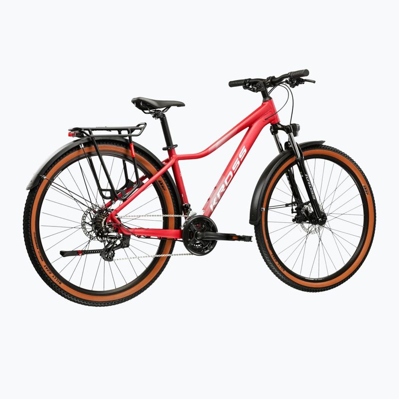 Moteriškas kalnų dviratis KROSS Lea X200 Eq W 27.5 pink/silver/matte 3