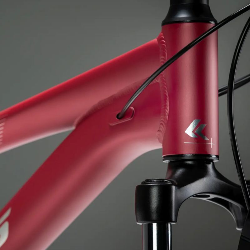 Moteriškas kalnų dviratis KROSS Lea X200 Eq W 27.5 pink/silver/matte 16