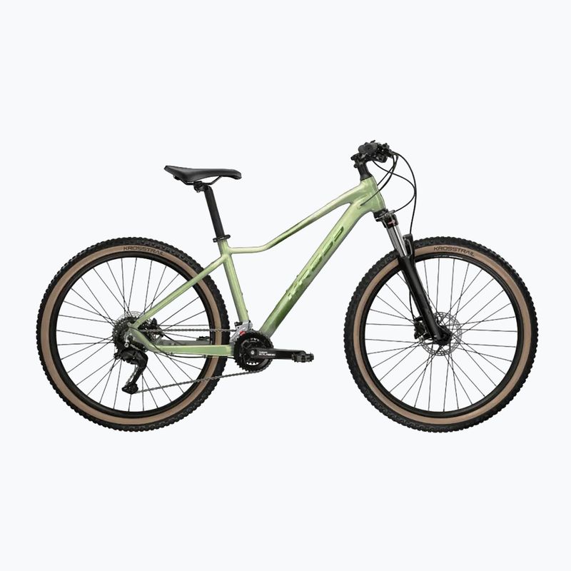 Moteriškas kalnų dviratis KROSS Lea X200 W 27.5 green/green/matte