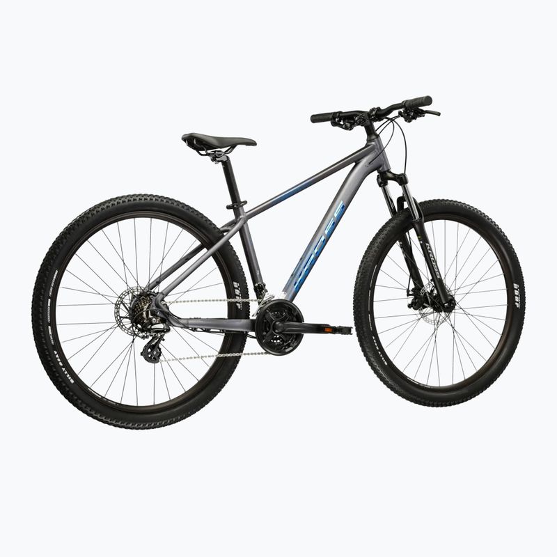 Kalnų dviratis KROSS Hexagon X200 29" grey/blue/matte 3