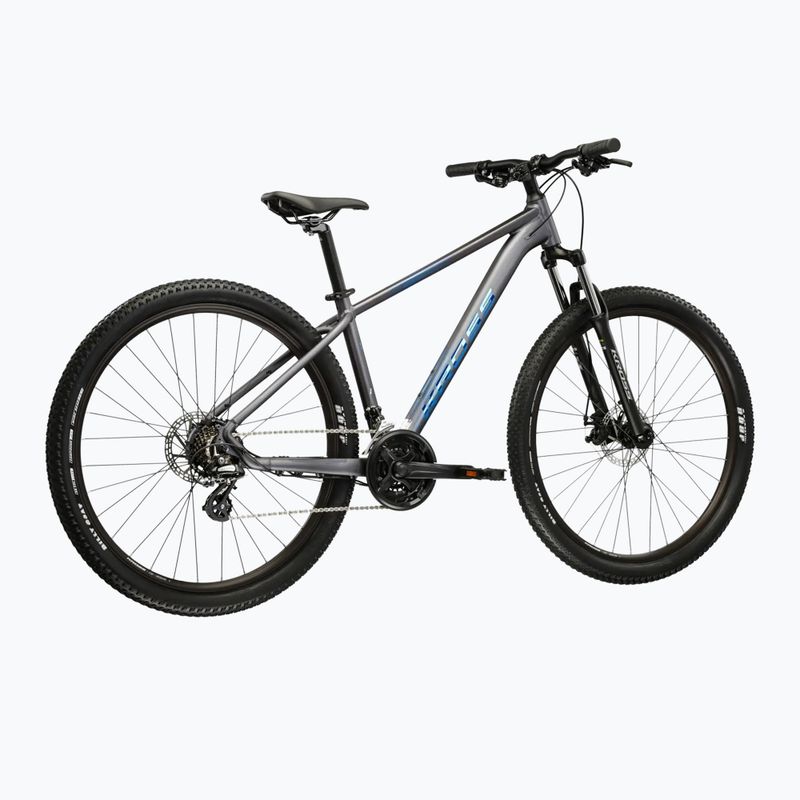 Kalnų dviratis KROSS Hexagon X200 27,5" grey/blue/matte 3