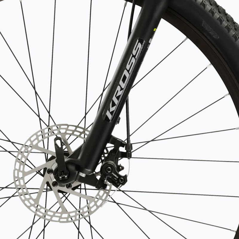 Kalnų dviratis KROSS Hexagon X200 27,5" grey/blue/matte 8