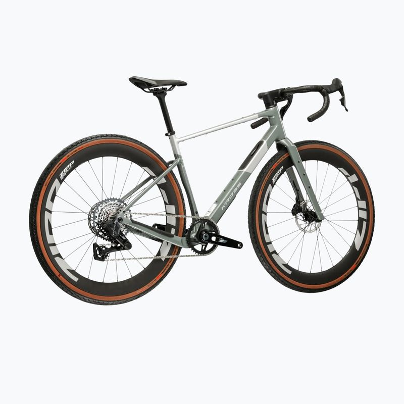 Gravel dviratis KROSS Esker ADV 3.0 green-gray/silver/matte 3