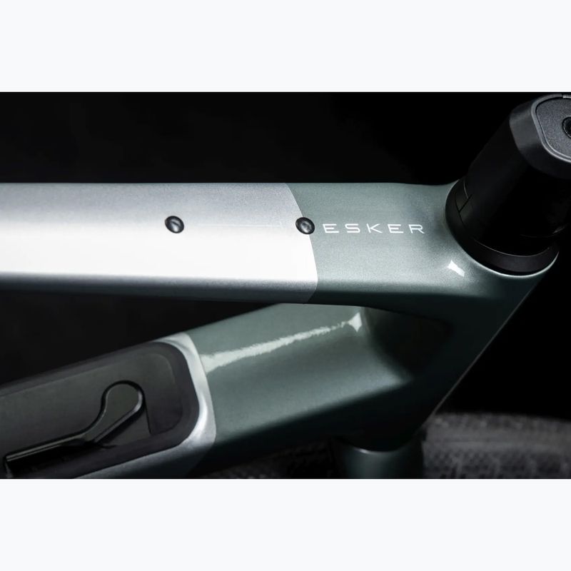 Gravel dviratis KROSS Esker ADV 3.0 green-gray/silver/matte 17