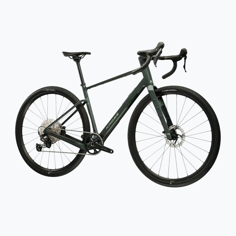 Gravel dviratis KROSS Esker ADV 1.0 green/matte 2
