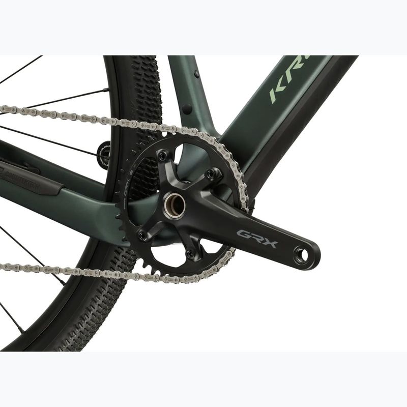 Gravel dviratis KROSS Esker ADV 1.0 green/matte 10