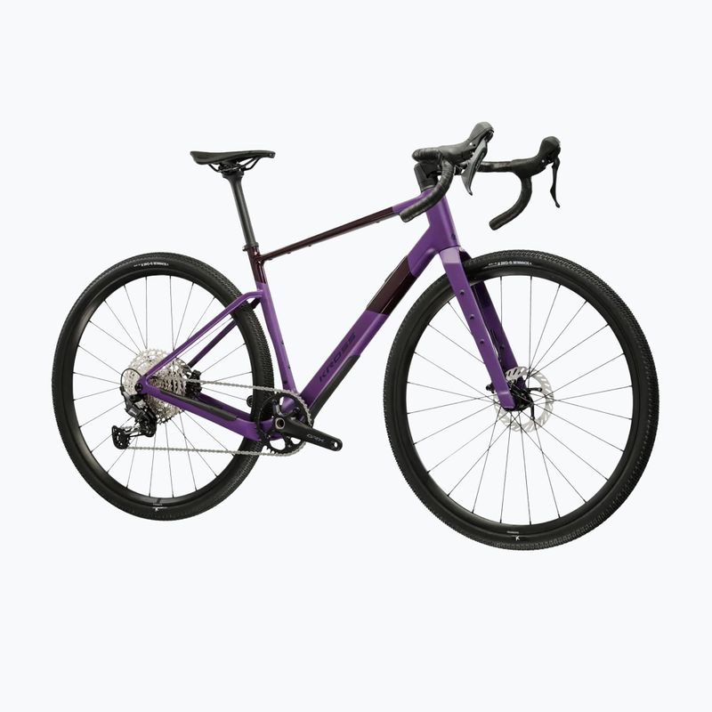 Gravel dviratis KROSS Esker ADV 1.0 purple/matte 2