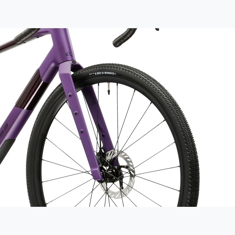 Gravel dviratis KROSS Esker ADV 1.0 purple/matte 7