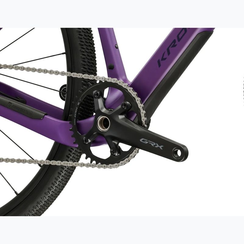 Gravel dviratis KROSS Esker ADV 1.0 purple/matte 10