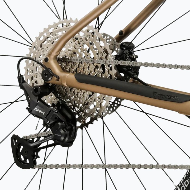 Gravel dviratis KROSS Esker 5.0 titanium/black/gloss 9