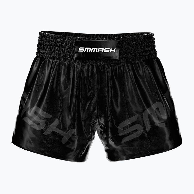 SMMASH Muay Thai Shadow 2.0 vyrų treniruočių šortai juodi SHC5-012