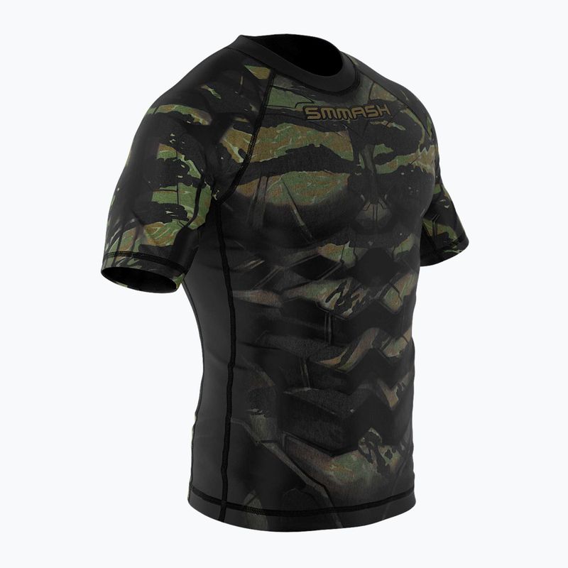 SMMASH "Tiger Armour" vaikiški marškinėliai žalia spalva 3