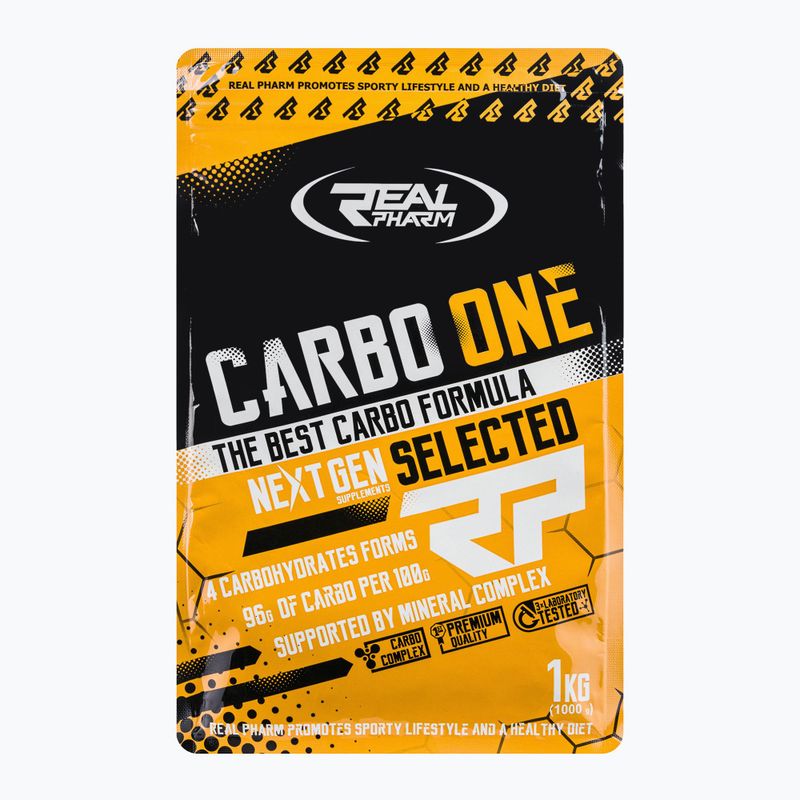 Carbo One Real Pharm angliavandeniai 1kg juodųjų serbentų 700094