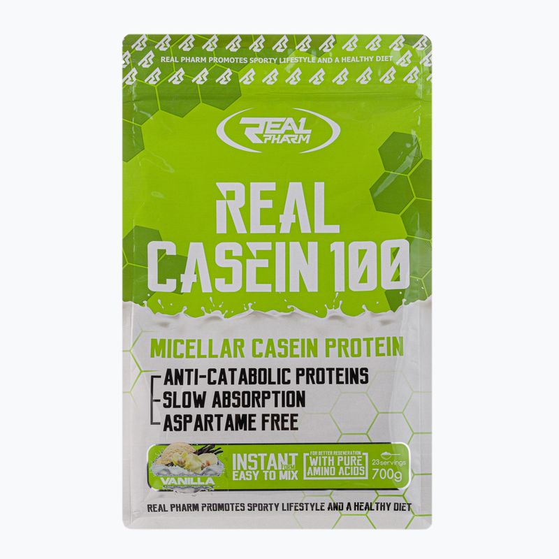 Real Pharm Real Casein 700g vanilės 700681