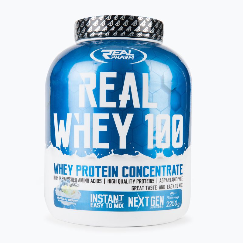 Išrūgos Real Pharm Real 2,25 kg vanilinių uogų 701701
