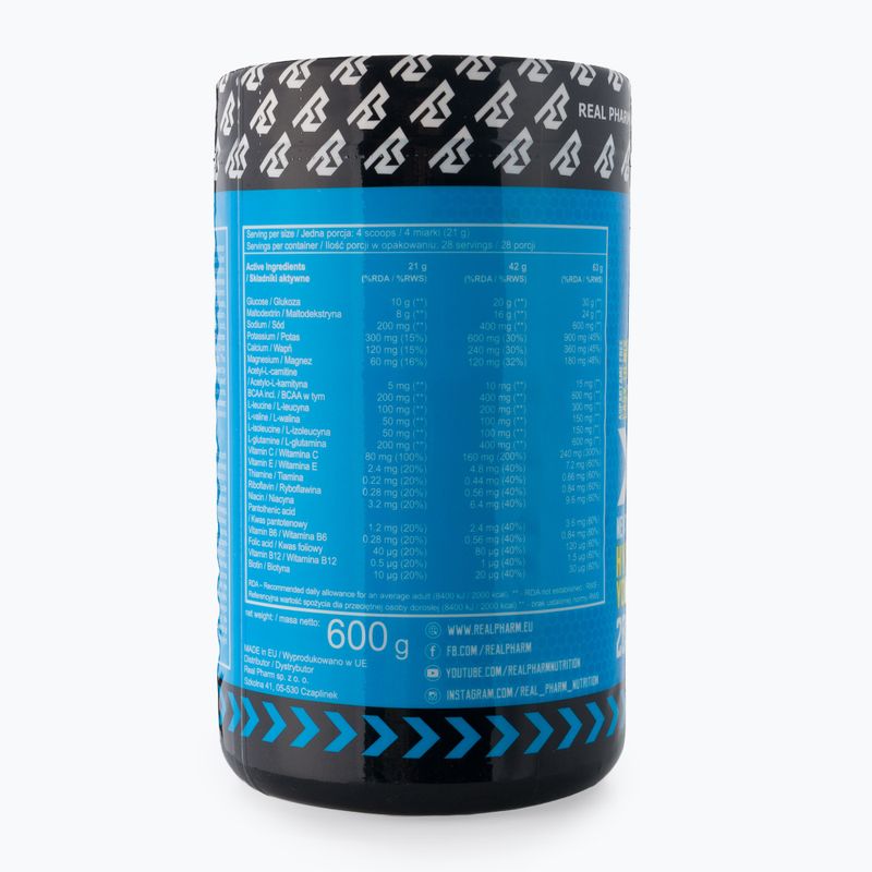 ISO GO Real Pharm amino rūgštys 600g ličių 701749 2