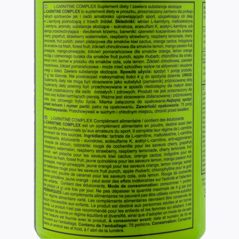 L-karnitino kompleksas Real Pharm riebalų degintojas 300g aviečių ir braškių 703767 3