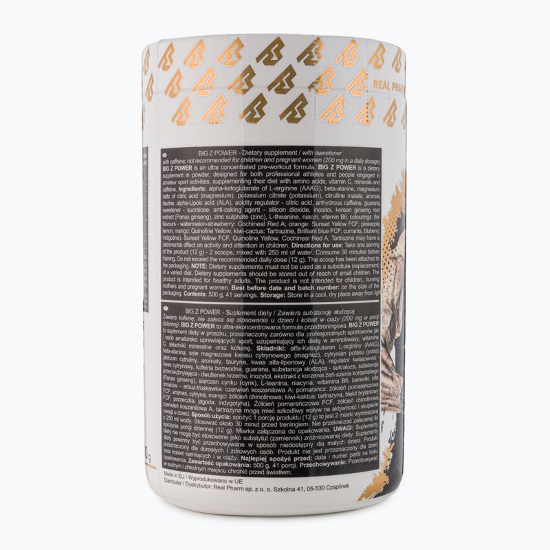 Real Pharm Big Z prieš treniruotę 500g kola-vyšnia 710130 2
