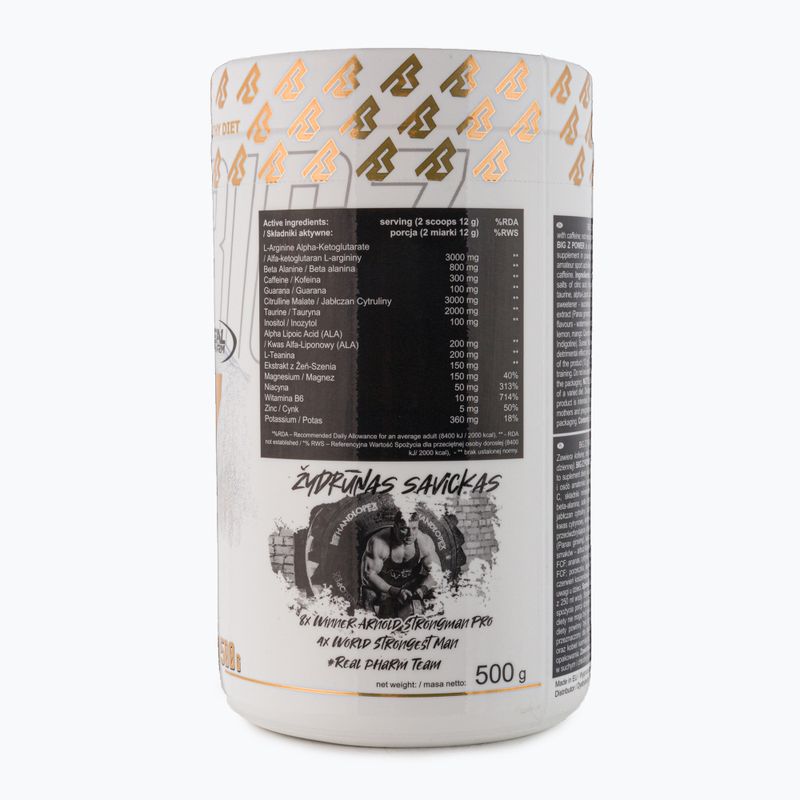 Real Pharm Big Z prieš treniruotę 500g kola-vyšnia 710130 3
