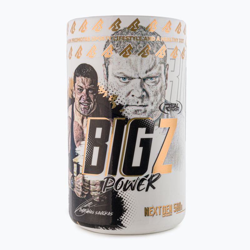 Real Pharm Big Z prieš treniruotę 500g citrinų ir apelsinų 710147